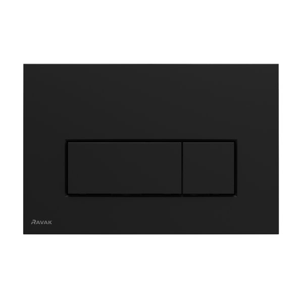 Кнопка инсталяционная Ravak Uni Slim черного цвета