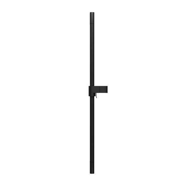 Подвижный душевой держатель Ravak 974.20, 70 см, черный